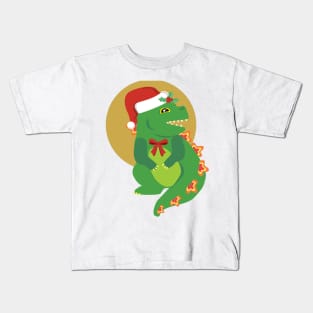 Santa Lizard Kids T-Shirt